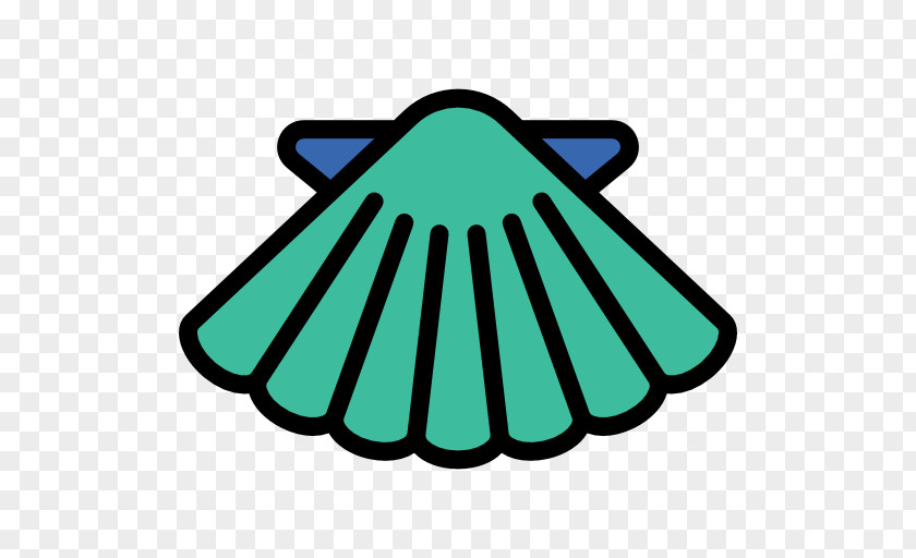 A Blue Seashell Icon PNG