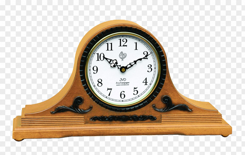Clock Alarm Clocks Wood Quartz Watch PNG