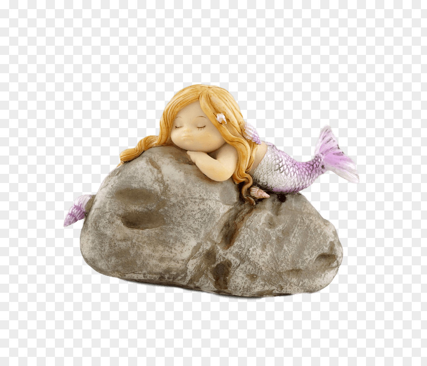 Fairy Garden Mermaid Miniature Figurine PNG
