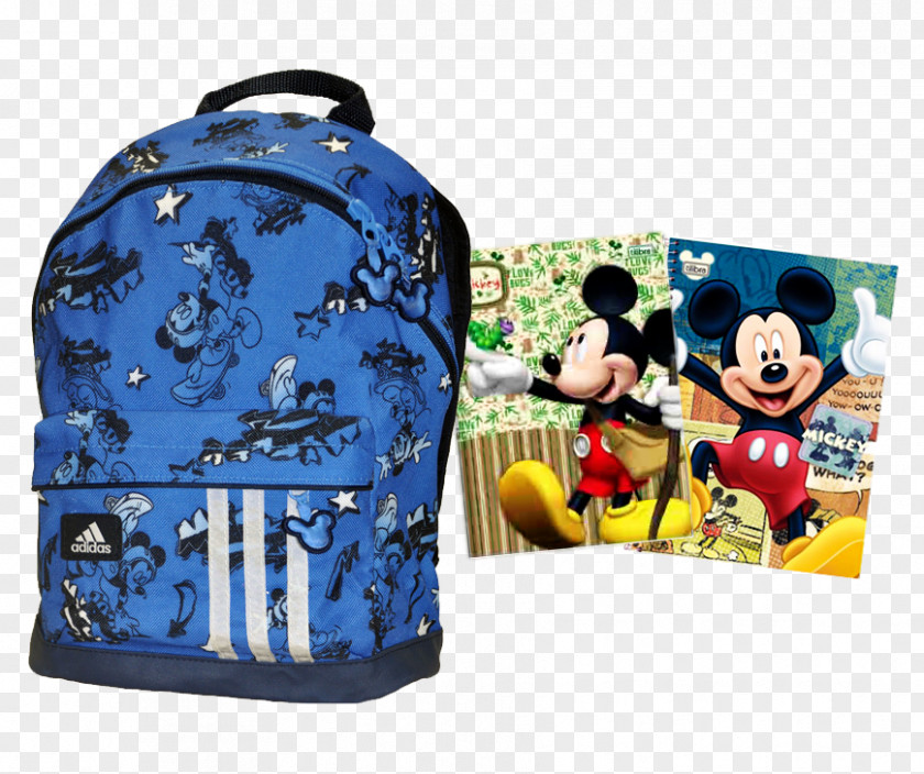 Mickey Mouse Handbag Backpack School Supplies Notebook PNG