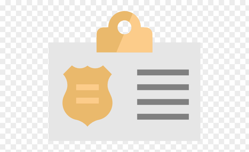 Police Shield Paper Logo Font PNG