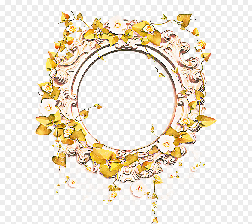Yellow Blog Painting Picture Frames Drawing Flower Design PNG