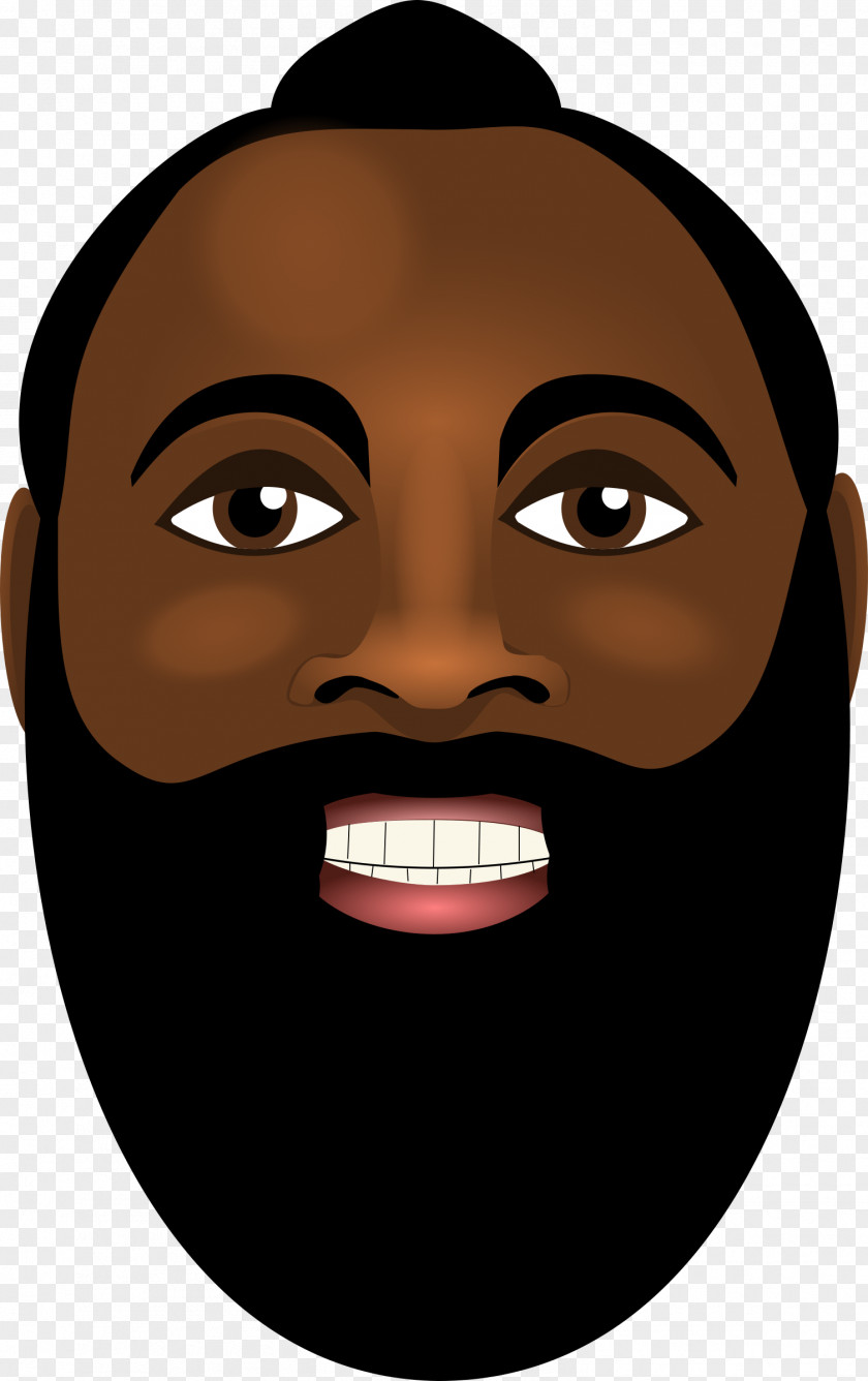 Beard James Harden Houston Rockets NBA Clip Art PNG