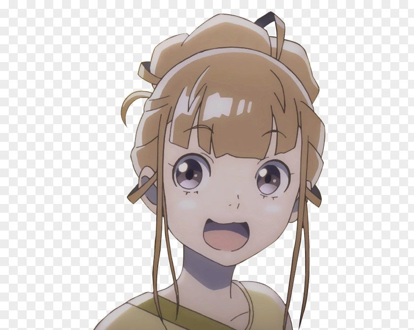 Nose Brown Hair Headphones PNG