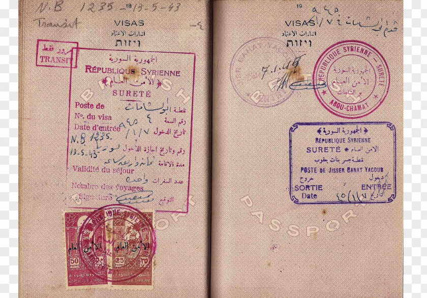 Passport United States Second World War Travel Visa Identity Document PNG
