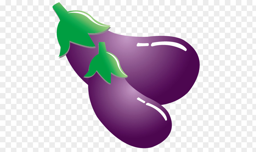Purple Eggplant Vegetable Material Clip Art PNG