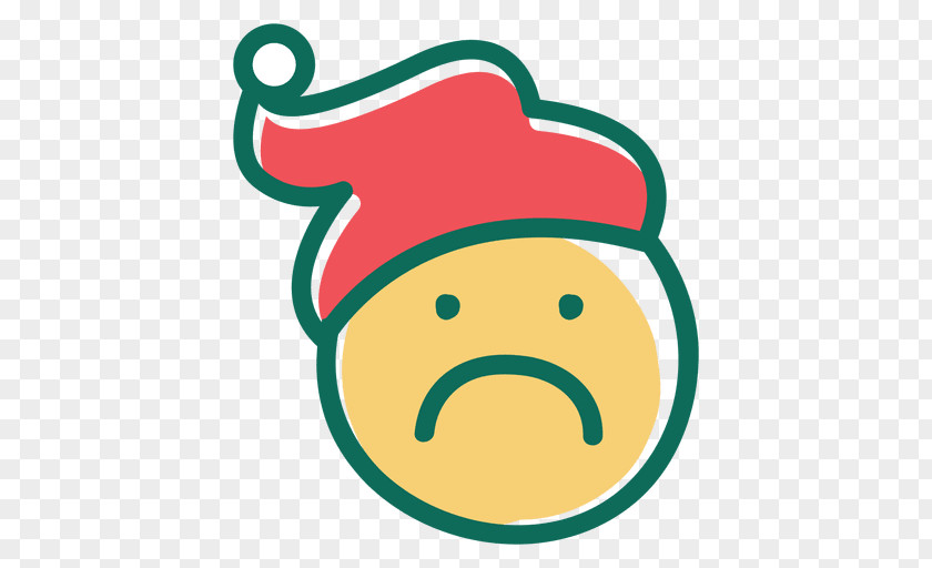 Santa Claus Smiley Emoticon Clip Art PNG