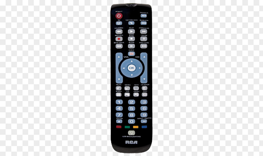 Universal Remote RCA RCRN04GR Controls RCRN03BR PNG