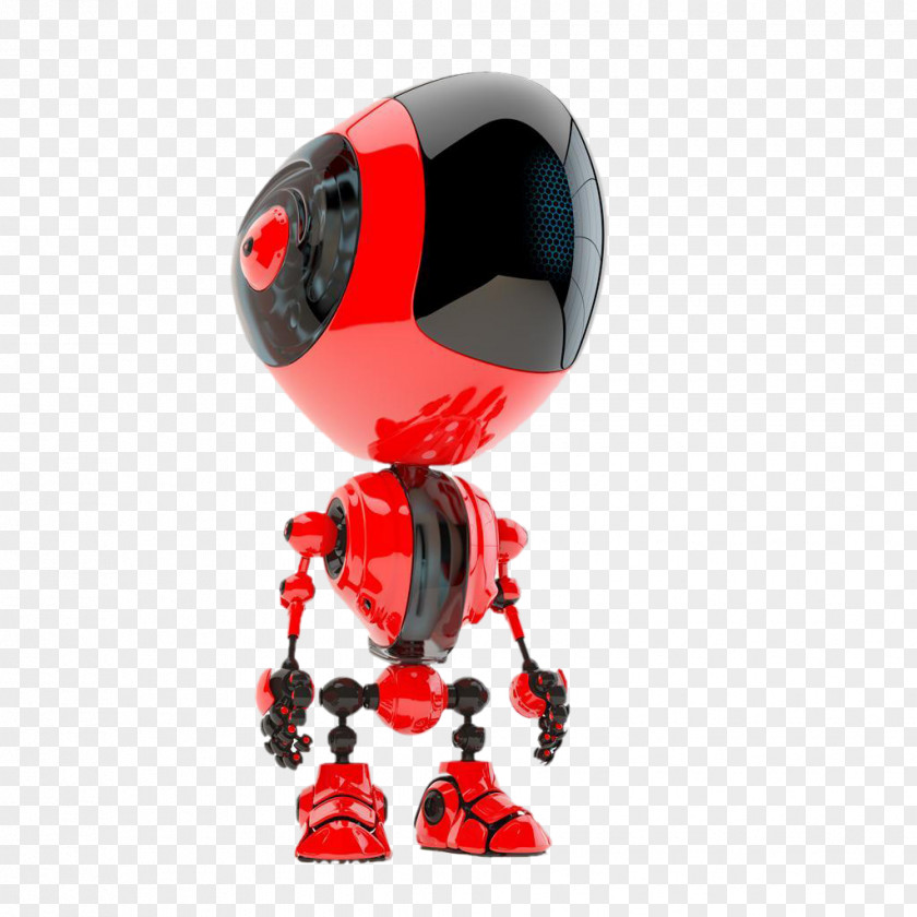 3D Robot Computer Graphics Icon PNG