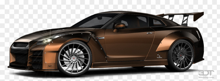 Car Nissan GT-R Mid-size Rim Alloy Wheel PNG