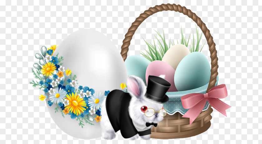 Easter Bunny Egg Greeting & Note Cards Postcard PNG