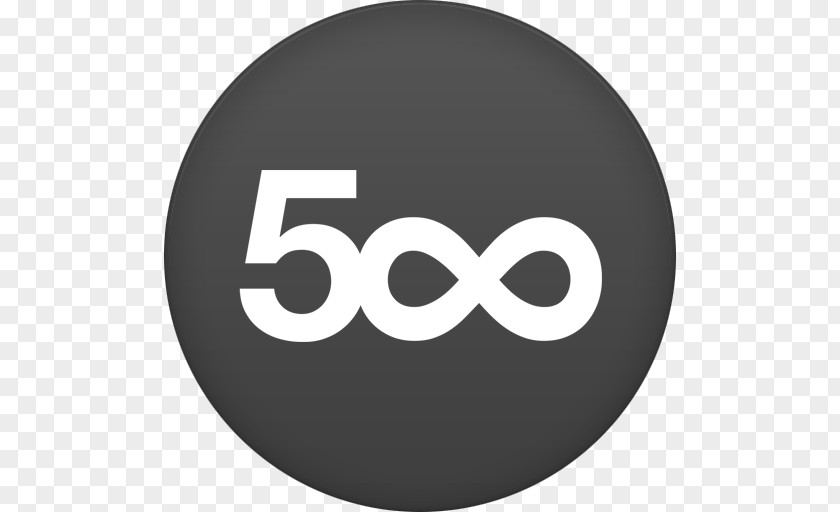 500px Brand Logo Circle PNG