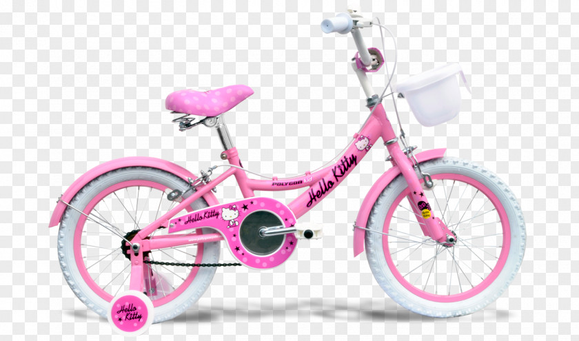Bicycle Polygon Bikes Hello Kitty Mountain Bike BMX PNG