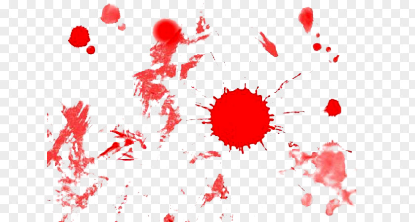 Blood Stains Residue Ink Brush Drop PNG
