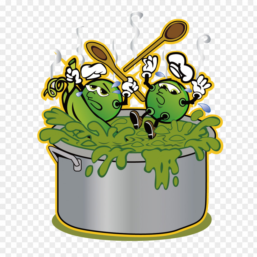 Creative Villain Peas Bean Clip Art PNG