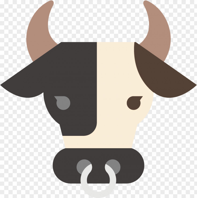 Horn Fawn Bovine Cartoon Bull Snout Clip Art PNG