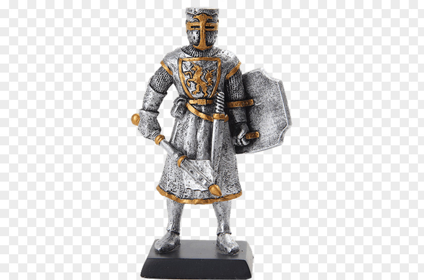 Knight Middle Ages Dollhouse Figurine Miniature PNG