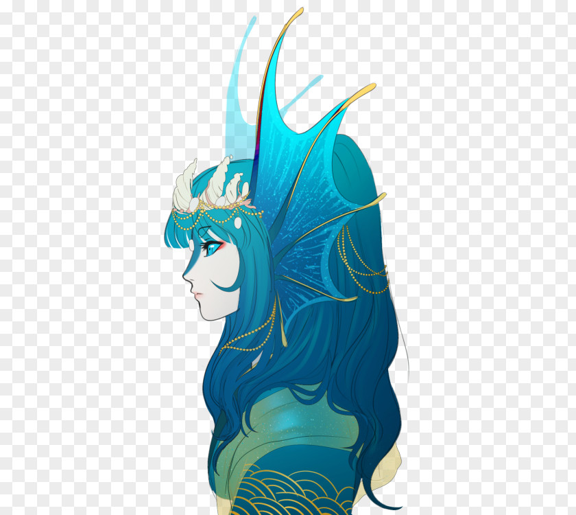 Swamp Shark Girl Mermaid Legendary Creature Art Image Fairy PNG