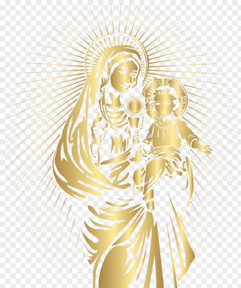 Virgen Mary Child Jesus Religion Clip Art PNG