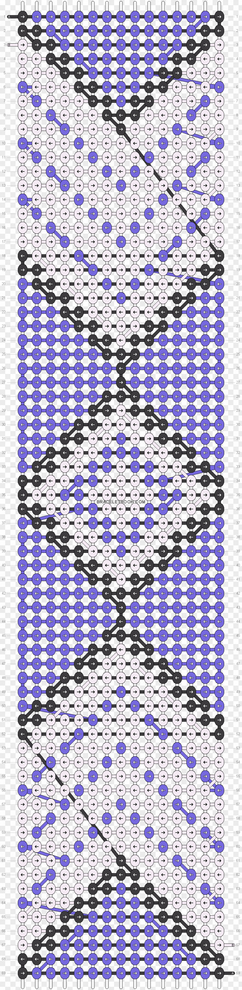Boho Pattern Cobalt Blue Purple Violet Lilac PNG
