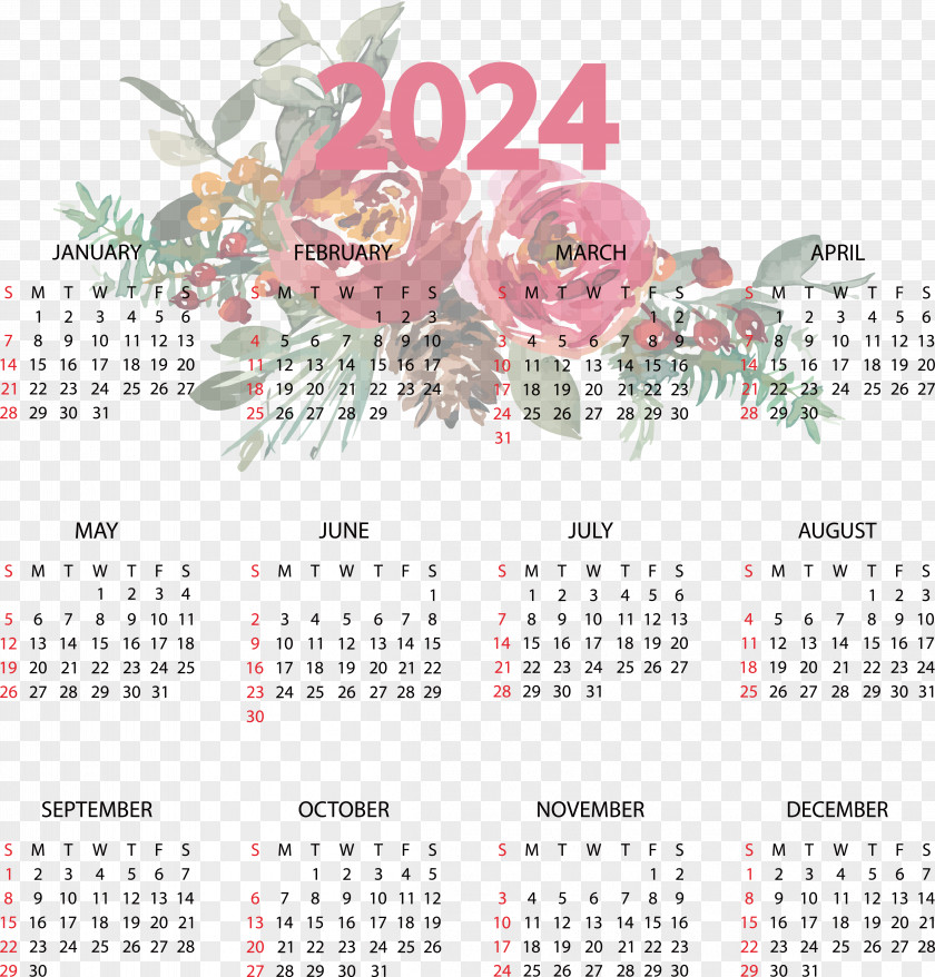 Calendar Vector 2021 Week January PNG