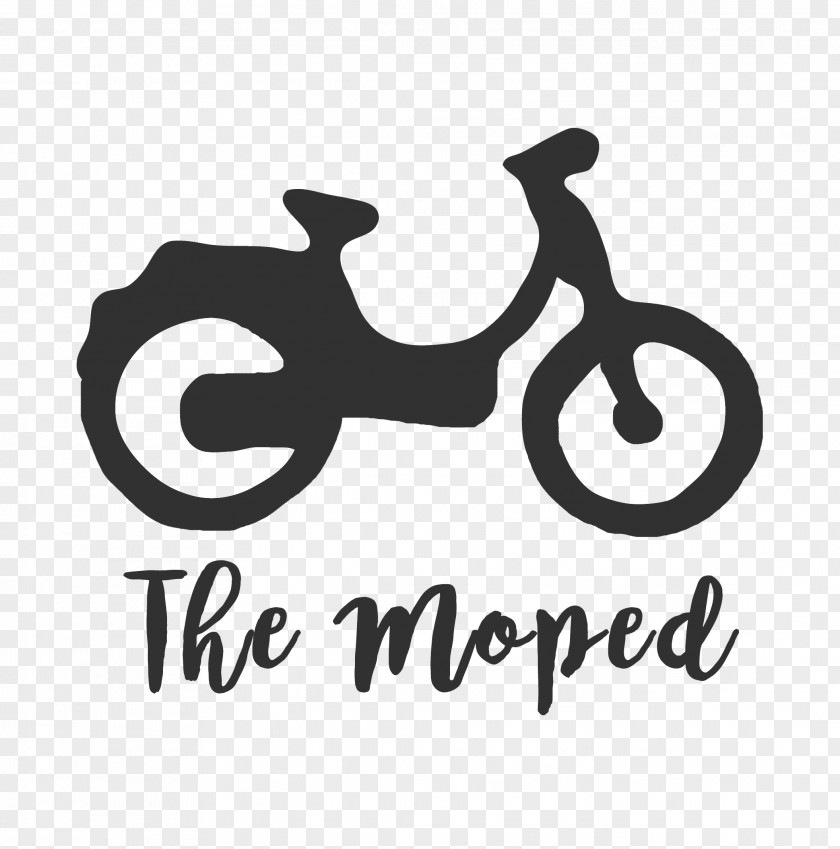 Design Logo Brand Moped Font PNG