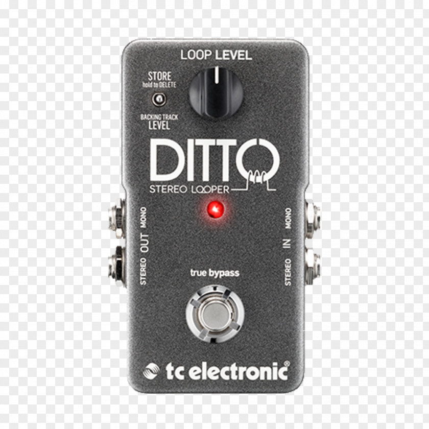 Electronic Product TC Ditto Stereo Looper Effects Processors & Pedals PNG