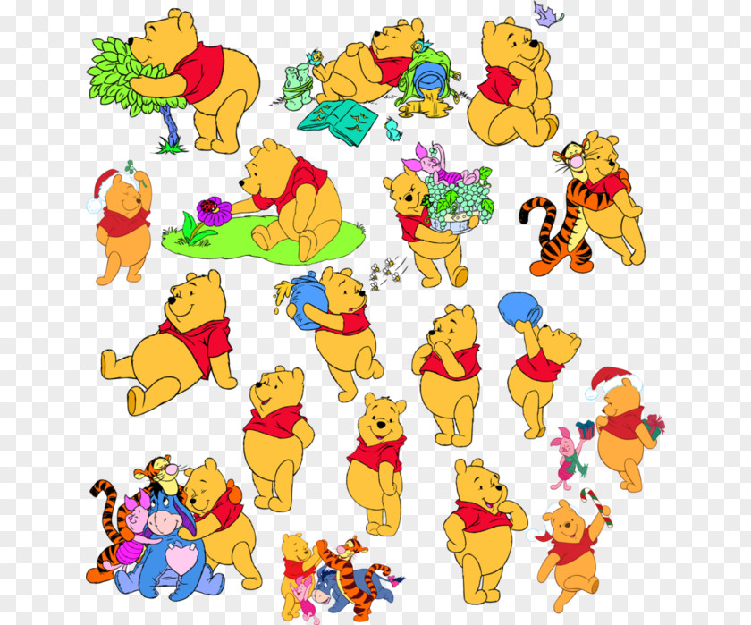 Winnie The Pooh Winnie-the-Pooh Piglet Tigger Eeyore L'ourson PNG
