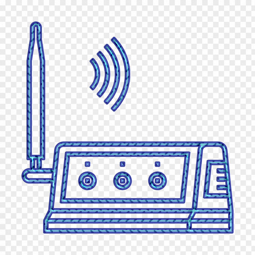 Antenna Icon Network Router PNG