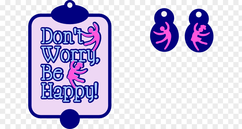 Dont Worry Logo Brand Line Font PNG