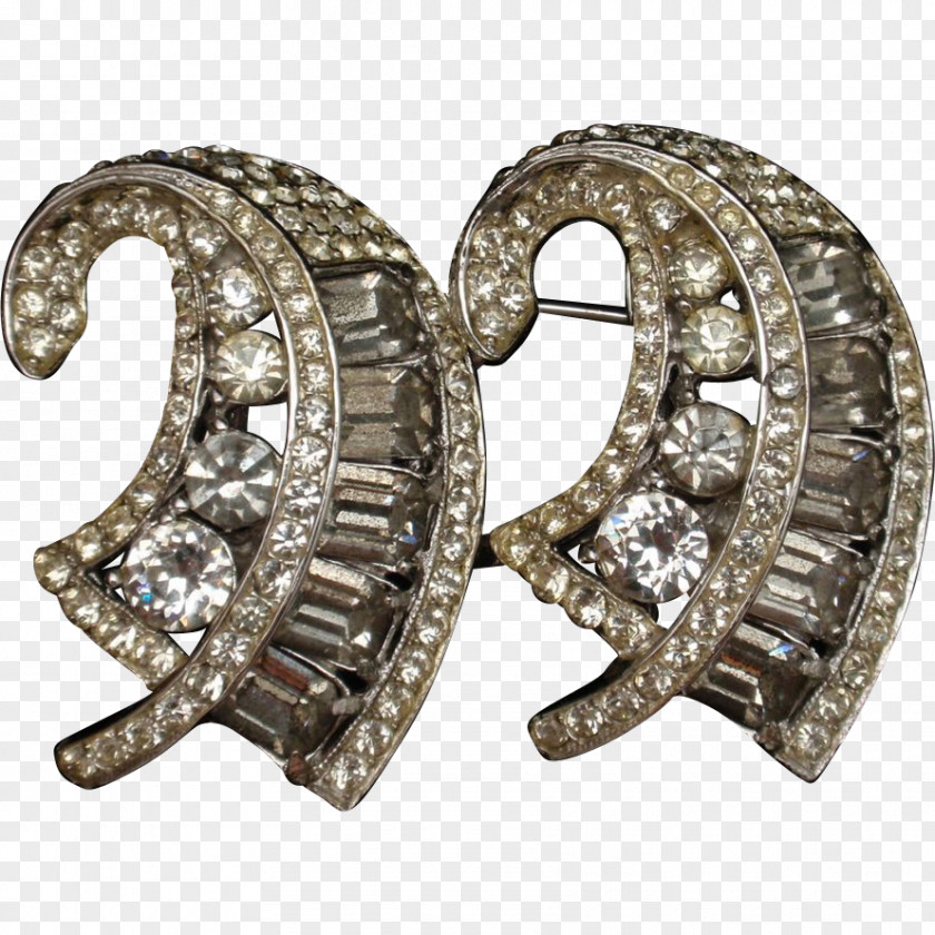 Jewellery Earring Body Bling-bling Silver PNG