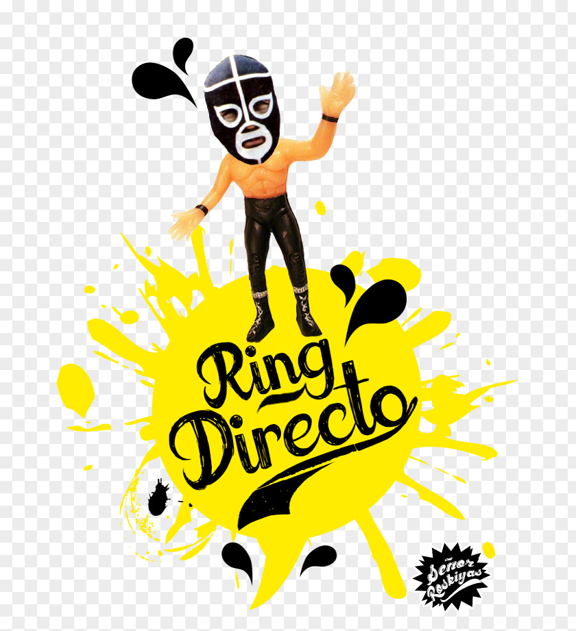 Ring Lucha Logo Graphic Design Clip Art PNG
