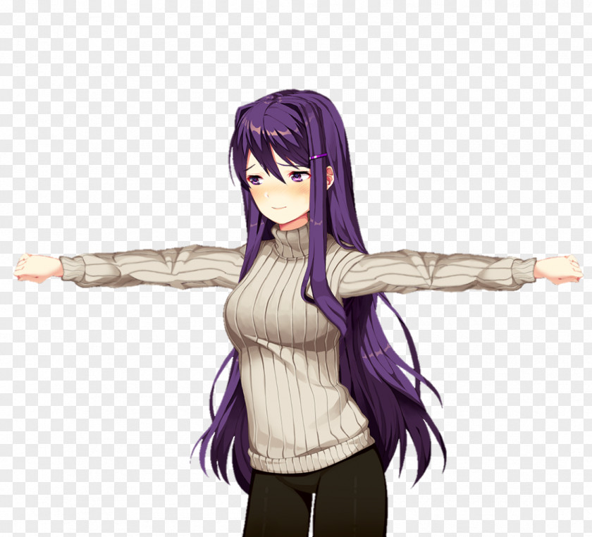 T-pose Doki Literature Club! Team Salvato Dan Video Games PNG