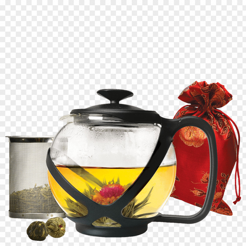 Tea Flowering Teapot Green Teas Of The World PNG