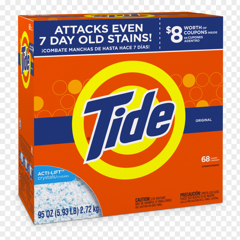 Washing Powder Tide Laundry Detergent Bleach PNG