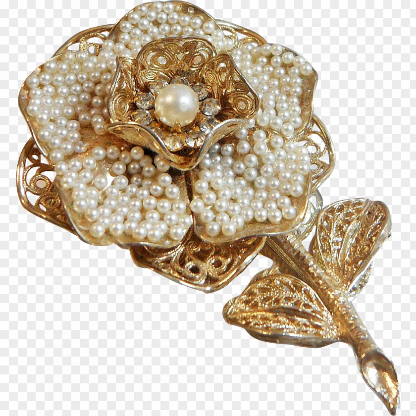 Brooch Jewellery Clothing Accessories Gemstone Pearl PNG