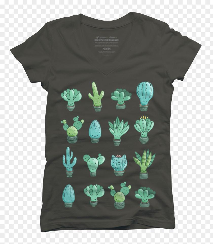 Fleshy Rosette Succulents T-shirt Hoodie Neckline Sleeve PNG