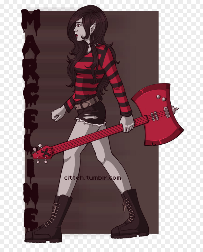 Guitar Axe Drawing Costume Cartoon Character Fiction PNG