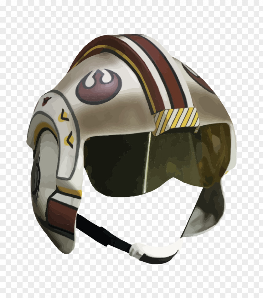 Star Wars Rebel Pilot Helmet Wars: X-Wing Luke Skywalker X-wing Starfighter PNG