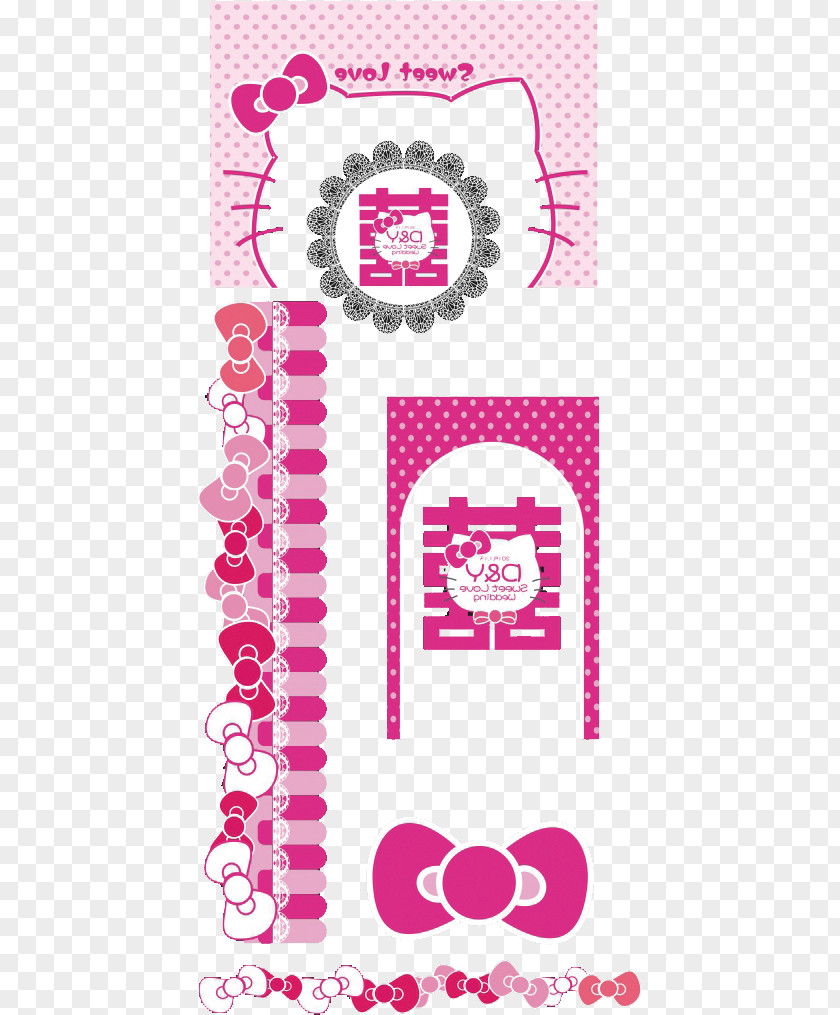 Sweet Pattern Marriage Clip Art PNG