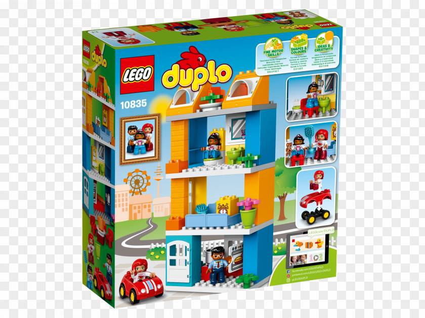 Toy LEGO 10835 DUPLO Family House Lego Duplo PNG