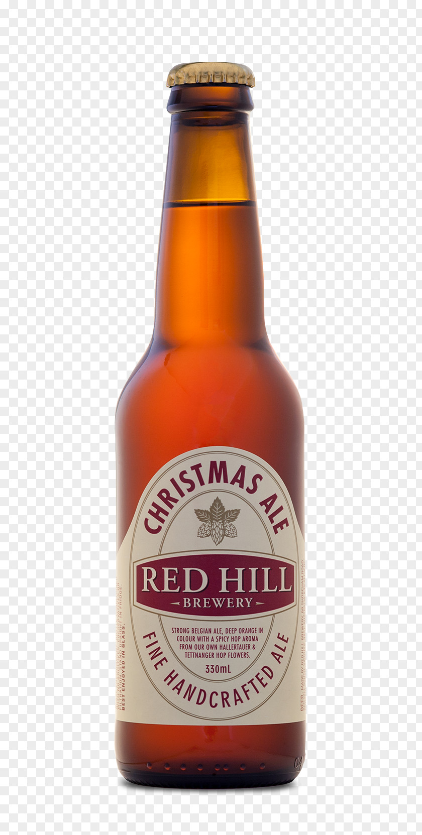 Beer Ale Red Hill Brewery Bottle Lager PNG