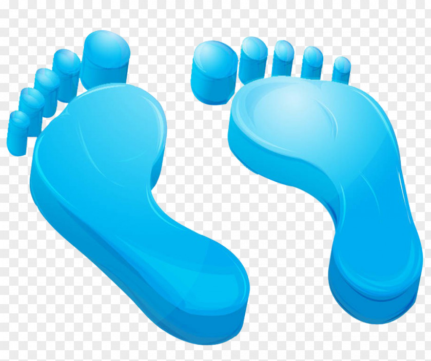 Blue Footprints Foot And Ankle Surgery Podiatrist Podiatry Diabetic PNG