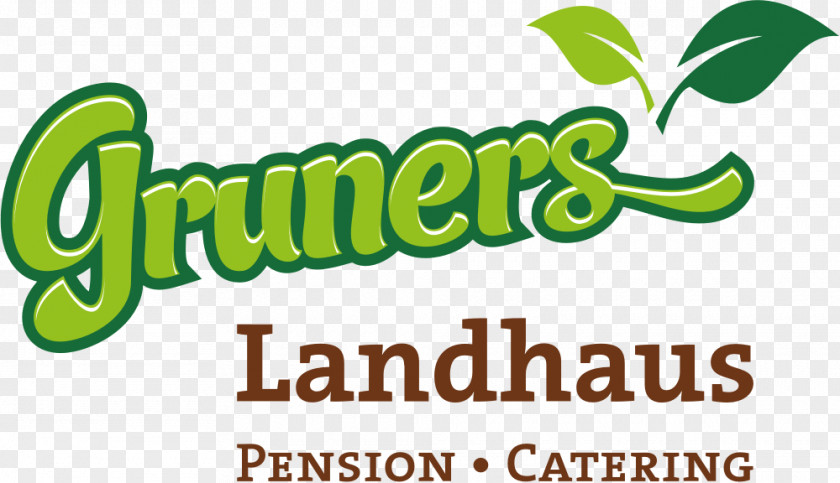 Catering Logo Brand Font Product Gruners Landhaus PNG