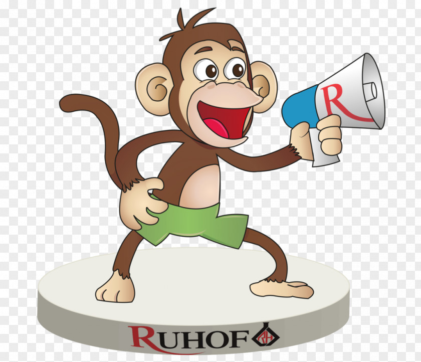 Creative Monkey Primate Vertebrate Cartoon Clip Art PNG