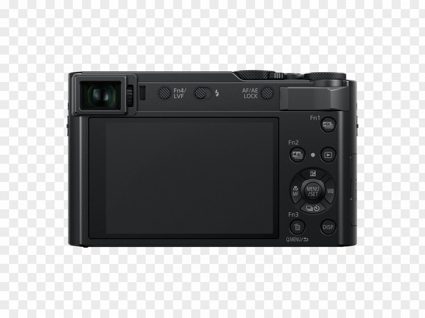 Defocused Panasonic Point-and-shoot Camera Lumix 4K Resolution PNG