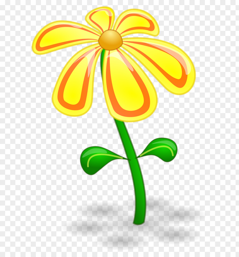 Flower Design Images Yellow Clip Art PNG