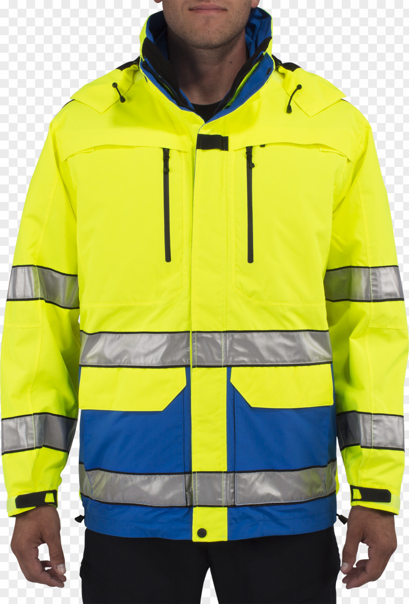Jacket Hoodie High-visibility Clothing Workwear PNG