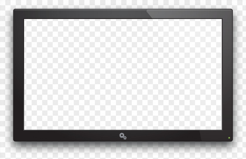 Old TV Image Square Area Black And White Pattern PNG
