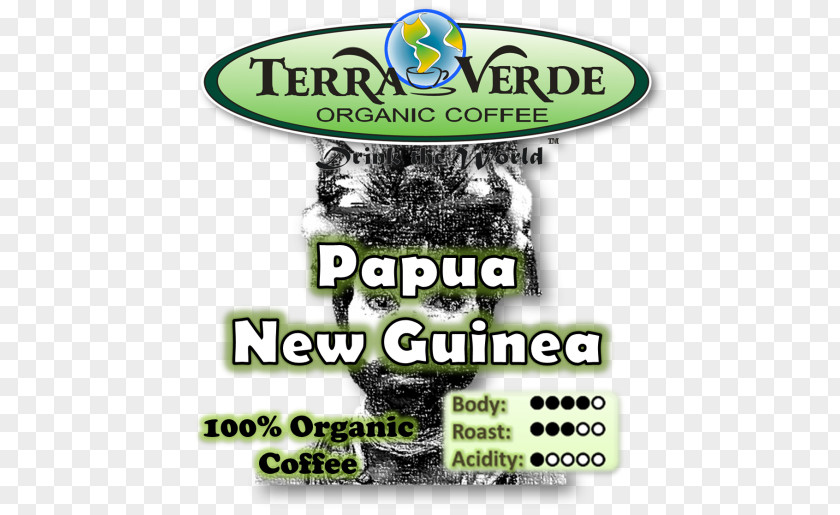 Organic Coffee Tree Font PNG